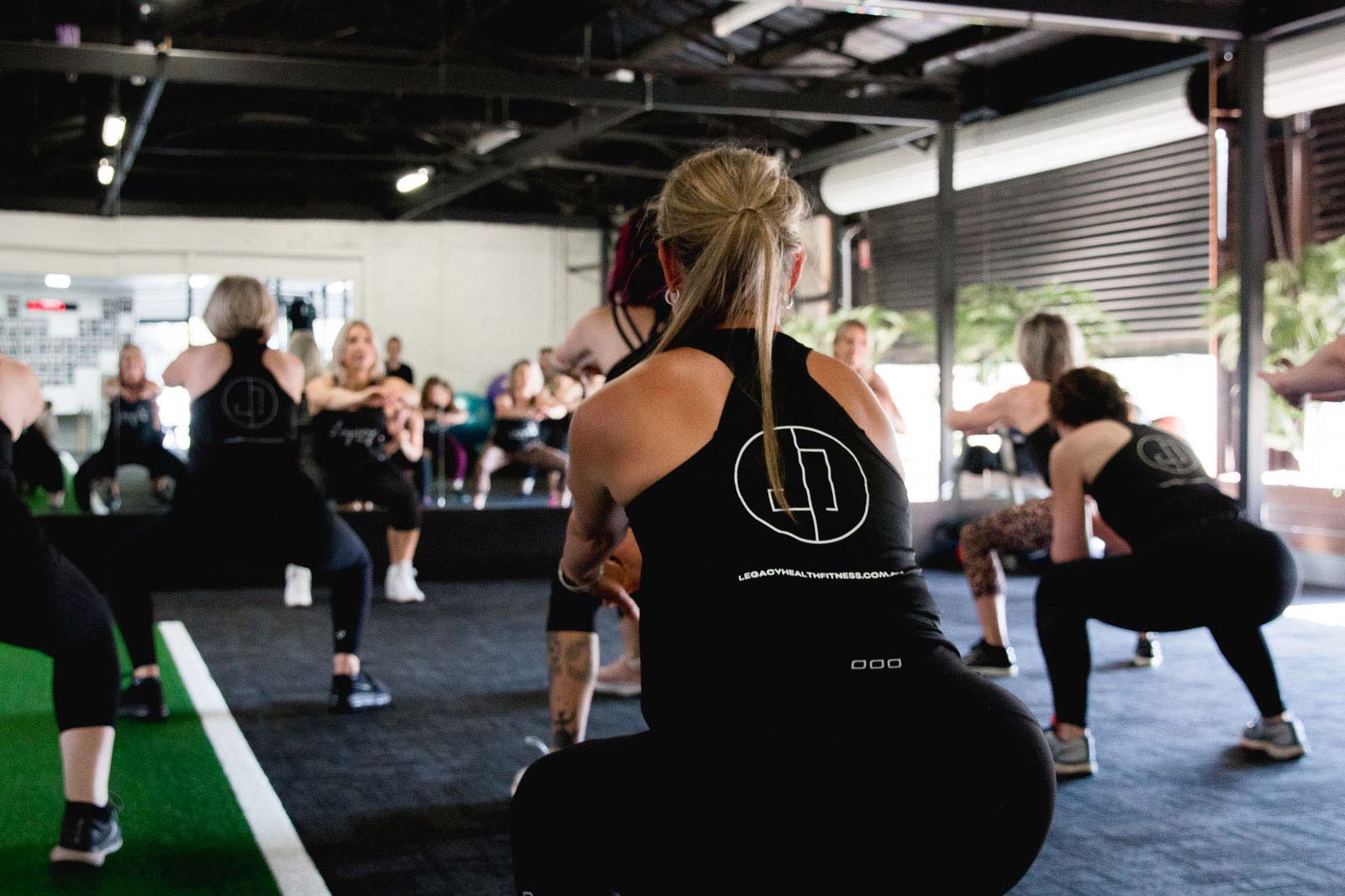 Legacy-website-GYMLR20-77 Women exercising in our Ringwood gym