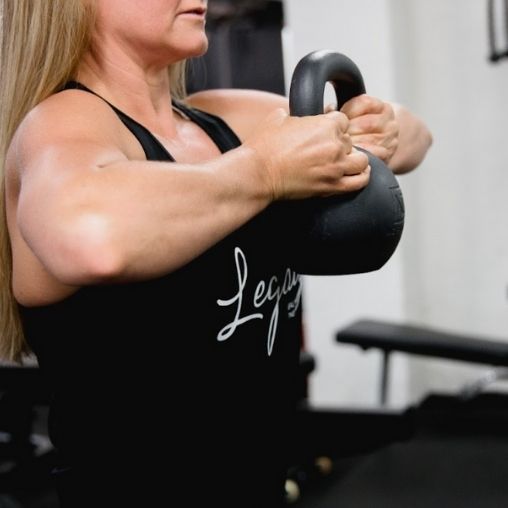 Kettlebell training